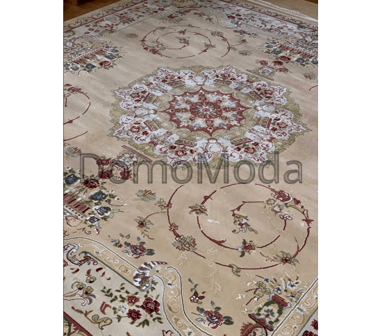 Высокоплотный ковер Iranian Star 2657A Beige Купить в интернет магазине ДомоМода фото 4 Высокоплотный ковер Iranian Star 2657A Beige - высокое качество по лучшей цене в Украине изображение 4.